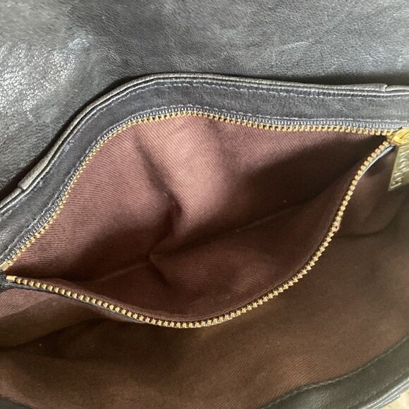 Kooba Leather Convertible Baguette Clutch Shoulder Bag - Picture 14 of 14